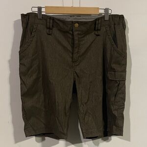 duluth trading co womens Brown Cargo Shorts
